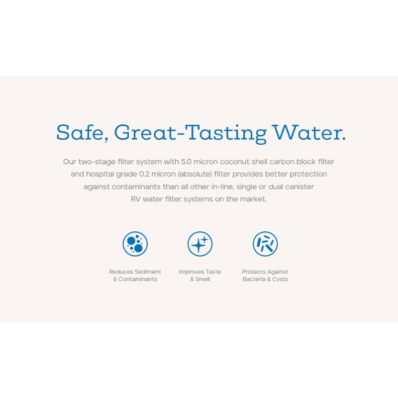 Clear Source Premier water filter system informational photo safe great tasting water 