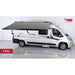F80S Fiamma Awning image showing RV with the awning fully extended