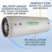 inflatable rv skirt airskirts small kit image showing the highlights of the tubes and their insulating properties 
