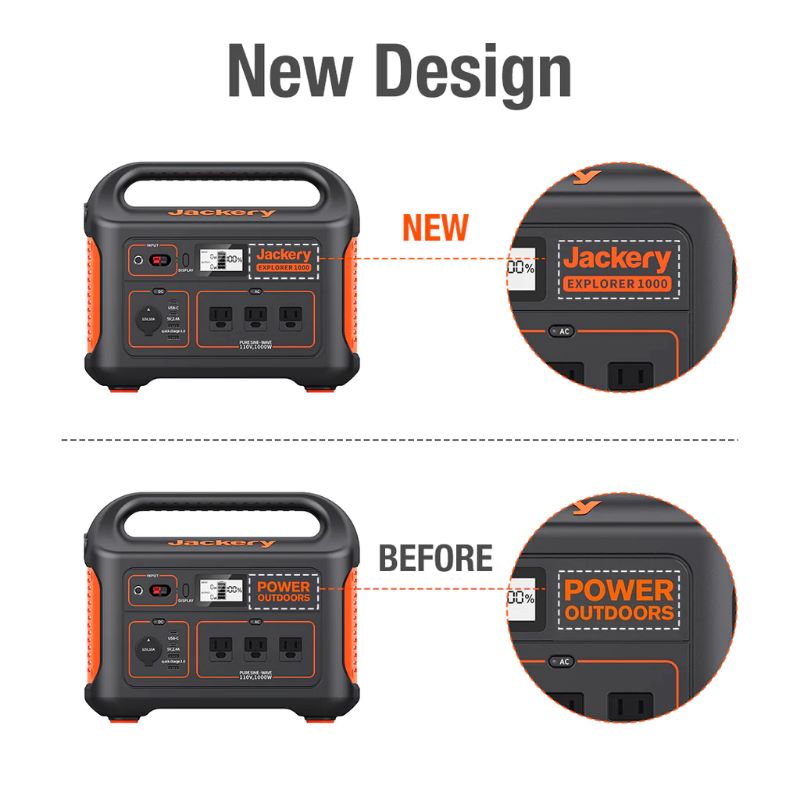 jackery 1000 review image showing the new design template change 