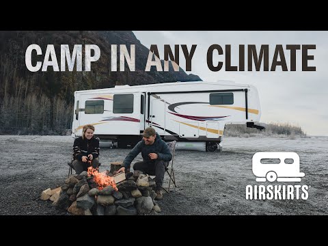 rv skirting options airskirts inflatable tubing for better insulation underneath video showing the product overview and highlights of the kit