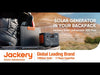 jackery solar generator 300 plus lifestyle video showing people having fun out camping and using the generator to power their electronics