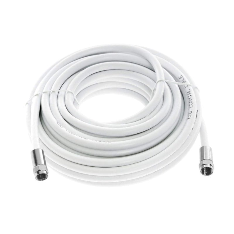 weBoost Destination RV Cell Booster White Low Loss RG-6 Coax Cable side view